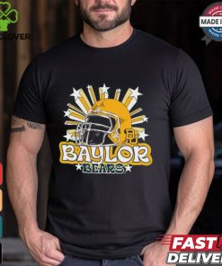 Image One Men's Baylor Bears Grey Helmet Star T Shirt