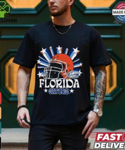 Image One Men's Florida Gators Grey Helmet Star T Shirt