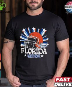 Image One Men's Florida Gators Grey Helmet Star T Shirt