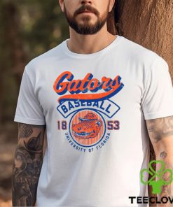 Image One Men’s Florida Gators Ivory Baseball Logo T Shirt
