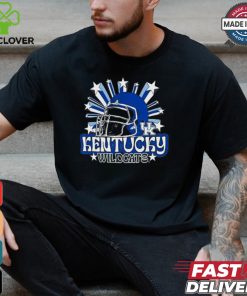 Image One Men's Kentucky Wildcats Grey Helmet Star T Shirt