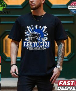 Image One Men's Kentucky Wildcats Grey Helmet Star T Shirt