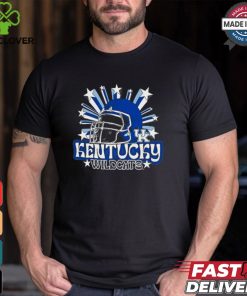 Image One Men's Kentucky Wildcats Grey Helmet Star T Shirt