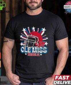 Image One Men's Mississippi State Bulldogs Grey Helmet Star T Shirt