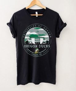 Image One Men's Oregon Ducks Stripe Sky T Shirt