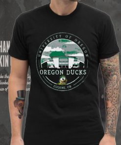 Image One Men's Oregon Ducks Stripe Sky T Shirt