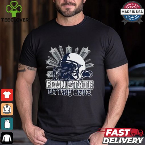 Image One Men’s Penn State Nittany Lions Grey Helmet Star T Shirt