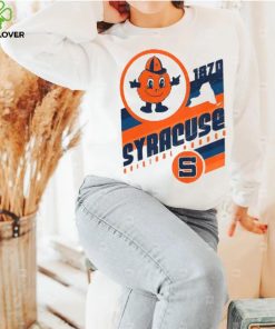 Image One Men's Syracuse Orange Ivory Vintage Lines T Shirt