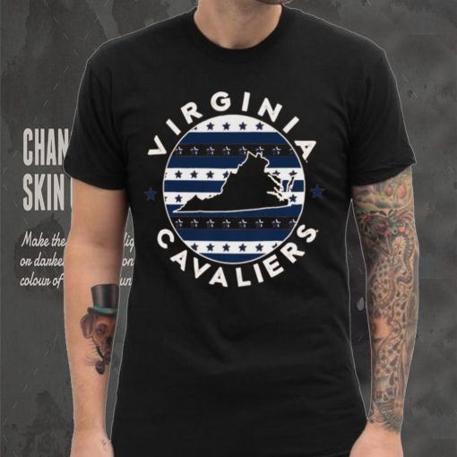 Image One Virginia Cavaliers State Circle Graphic T Shirt