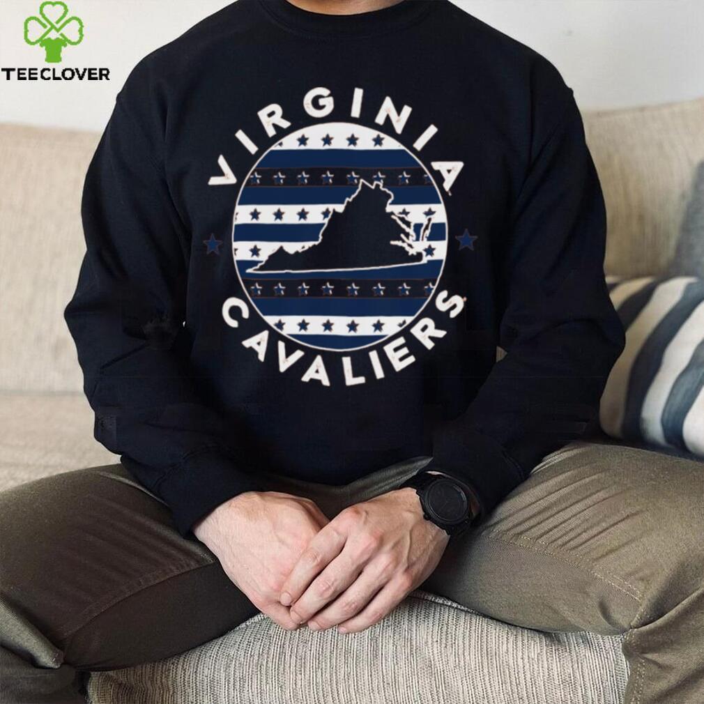 Image One Virginia Cavaliers State Circle Graphic T Shirt Image One Virginia Cavaliers State Circle Graphic T Shirt