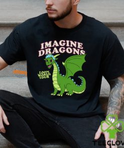 Imagine Dragons Loom World Tour Cartoon Dragon T Shirt