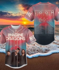 Imagine Dragons Loom World Tour Custom Baseball Jersey