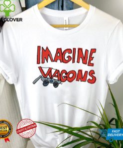 Imagine Wagons car art shirt
