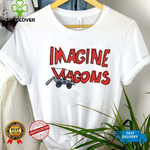Imagine Wagons car art shirt