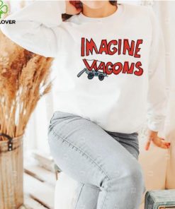 Imagine Wagons car art shirt
