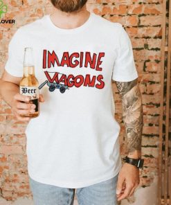 Imagine Wagons car art shirt