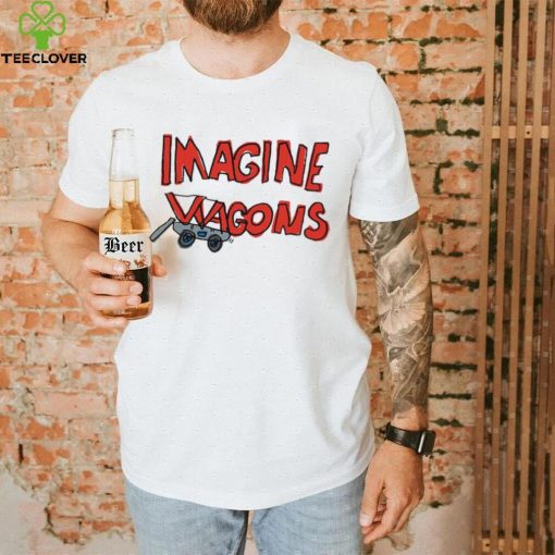 Imagine Wagons car art shirt