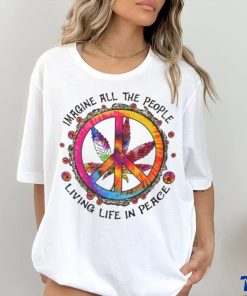 Imagine all the people living life in peace Classic T Shirt