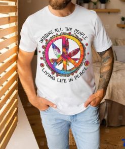 Imagine all the people living life in peace Classic T Shirt