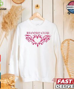 Imnotclip Bloody Clip Heart T shirt