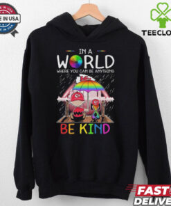 In A World Where You Can Be Anything Kansas City Chiefs Be Kind Shirt