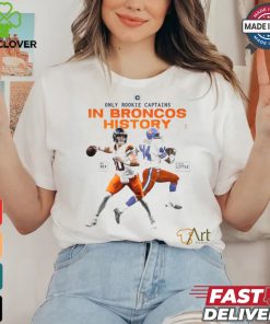 In Broncos history shirt