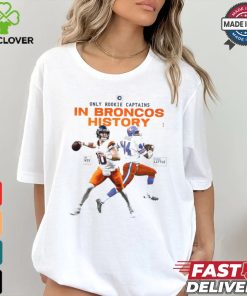 In Broncos history shirt