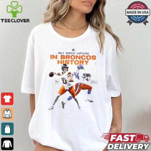 In Broncos history shirt