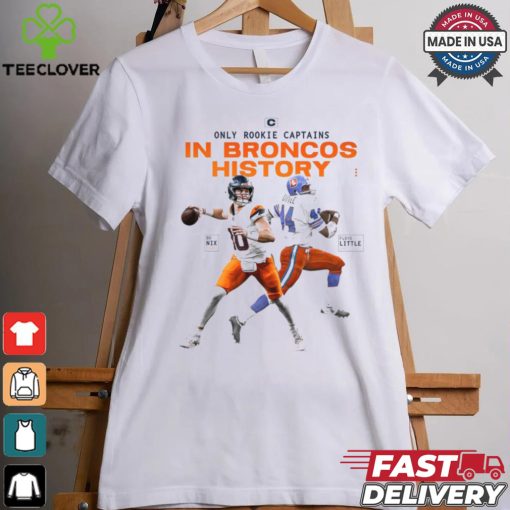In Broncos history shirt