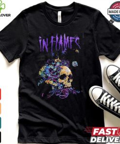 In Flames Skull And Vine Artwork Shirt