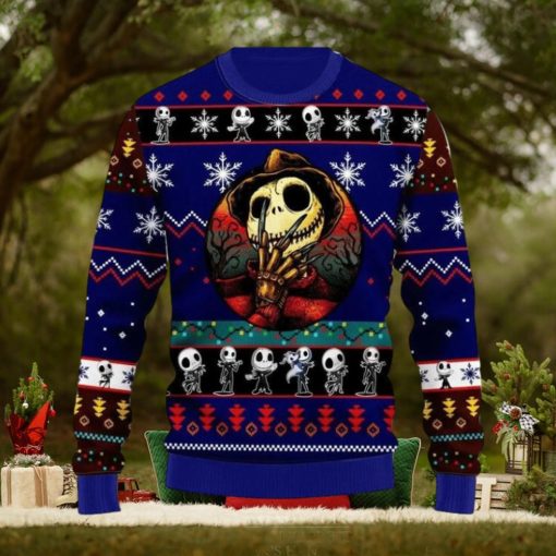In JACK SKELLINGTON 3D UGLY THICKEN SWEATERS