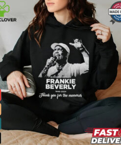 In Loving Memery Frankie Beverly 1946 2024 Thank You For The Memories T Shirt