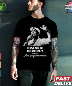 In Loving Memery Frankie Beverly 1946 2024 Thank You For The Memories T Shirt