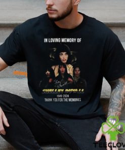 In Loving Memory Of Shelley Duvall 1949 2024 Thank You For The Memories T Shirt