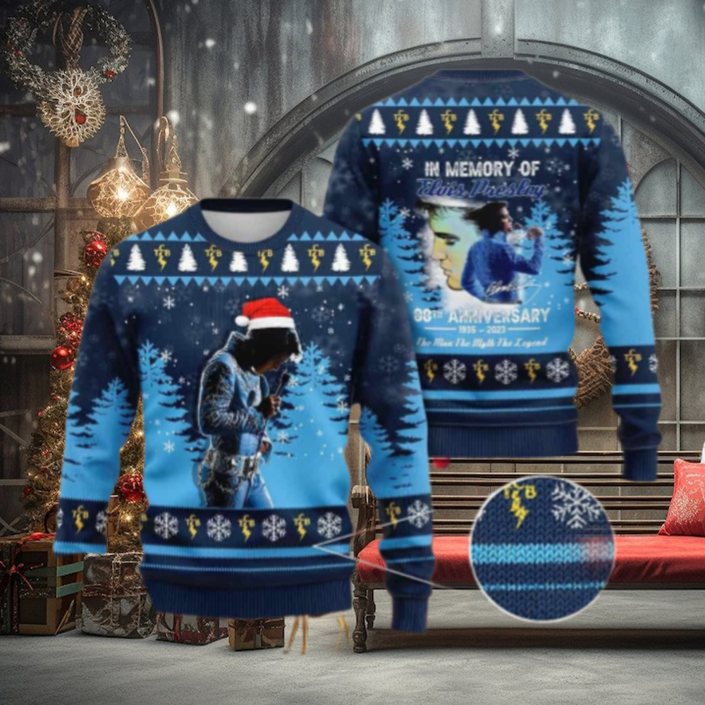 In Memory Of Elvis Presley Anniversary 1935 2023 The Man The Myth The Legend Chirstmas Gifts 2024 Xmas For Family And Friends Ugly Sweater In Memory Of Elvis Presley Anniversary 1935 2023 The Man The Myth The Legend Chirstmas Gifts 2024 Xmas For Family And Friends Ugly Sweater
