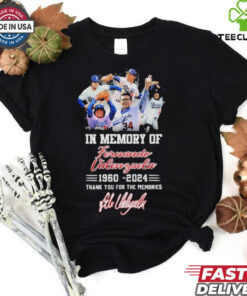 In Memory Of Fernando Valenzuela Signature Shirt