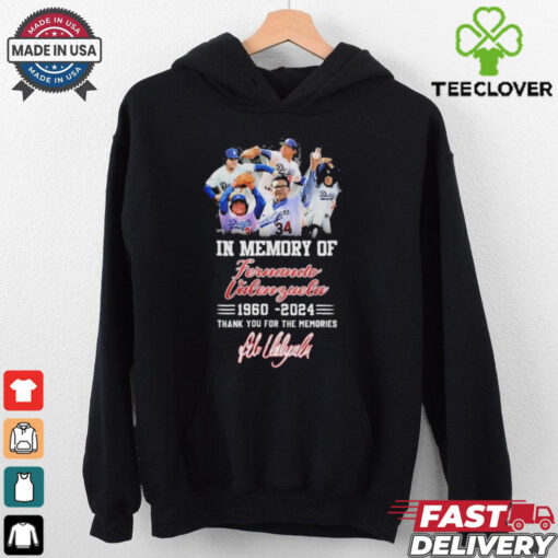 In Memory Of Fernando Valenzuela Signature Shirt