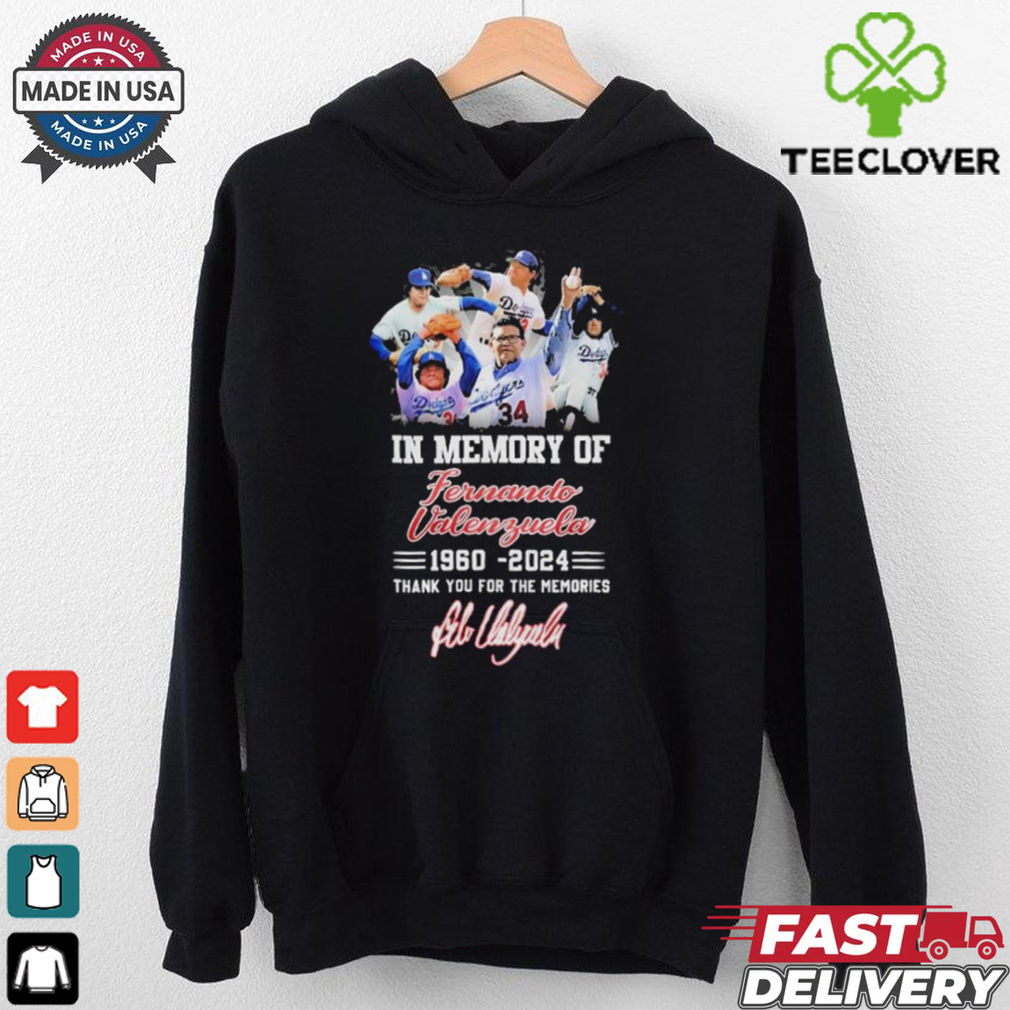 In Memory Of Fernando Valenzuela Signature Shirt In Memory Of Fernando Valenzuela Signature Shirt
