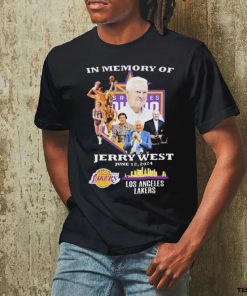 In Memory Of Jerry West June 12, 2024 Los Angeles Lakers Signature shirt