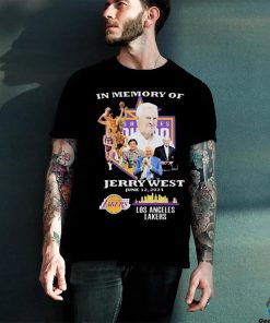 In Memory Of Jerry West June 12, 2024 Los Angeles Lakers Signature shirt