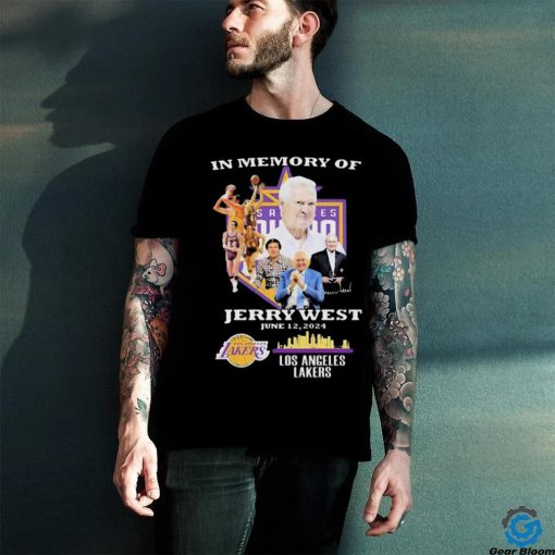 In Memory Of Jerry West June 12, 2024 Los Angeles Lakers Signature shirt