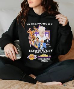 In Memory Of Jerry West June 12, 2024 Los Angeles Lakers Signature shirt