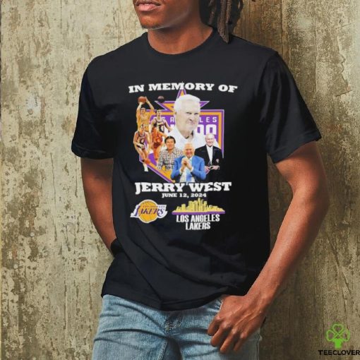 In Memory Of Jerry West Los Angeles Lakers 2024 Shirt