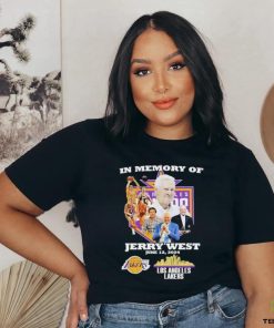 In Memory Of Jerry West Los Angeles Lakers 2024 Shirt