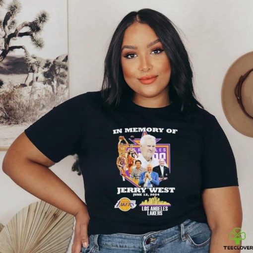 In Memory Of Jerry West Los Angeles Lakers 2024 Shirt
