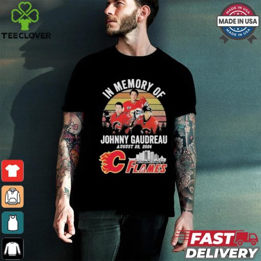 In Memory Of Johnny Gaudreau Calgary Flames August 29, 2024 Vintage Shirt