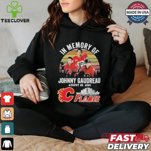 In Memory Of Johnny Gaudreau Calgary Flames August 29, 2024 Vintage Shirt