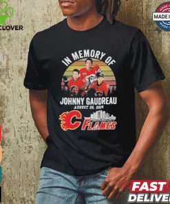 In Memory Of Johnny Gaudreau Calgary Flames August 29, 2024 Vintage Shirt