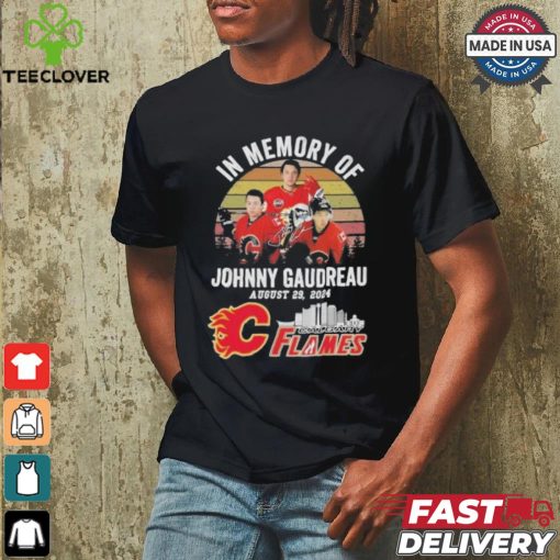 In Memory Of Johnny Gaudreau Calgary Flames August 29, 2024 Vintage Shirt