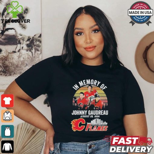 In Memory Of Johnny Gaudreau Calgary Flames August 29, 2024 Vintage Shirt